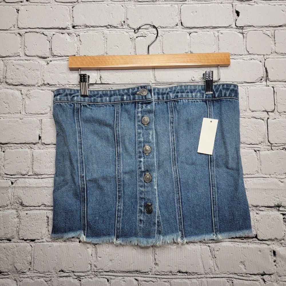 Current Elliott The Denim Corset‎ In Grassland Blue NWT Size 1